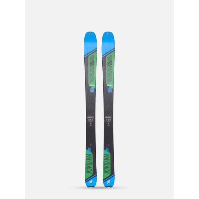 K2 Wayback Jr All-Terrain Rocker Junior Skis with Paulownia Tour Light Core